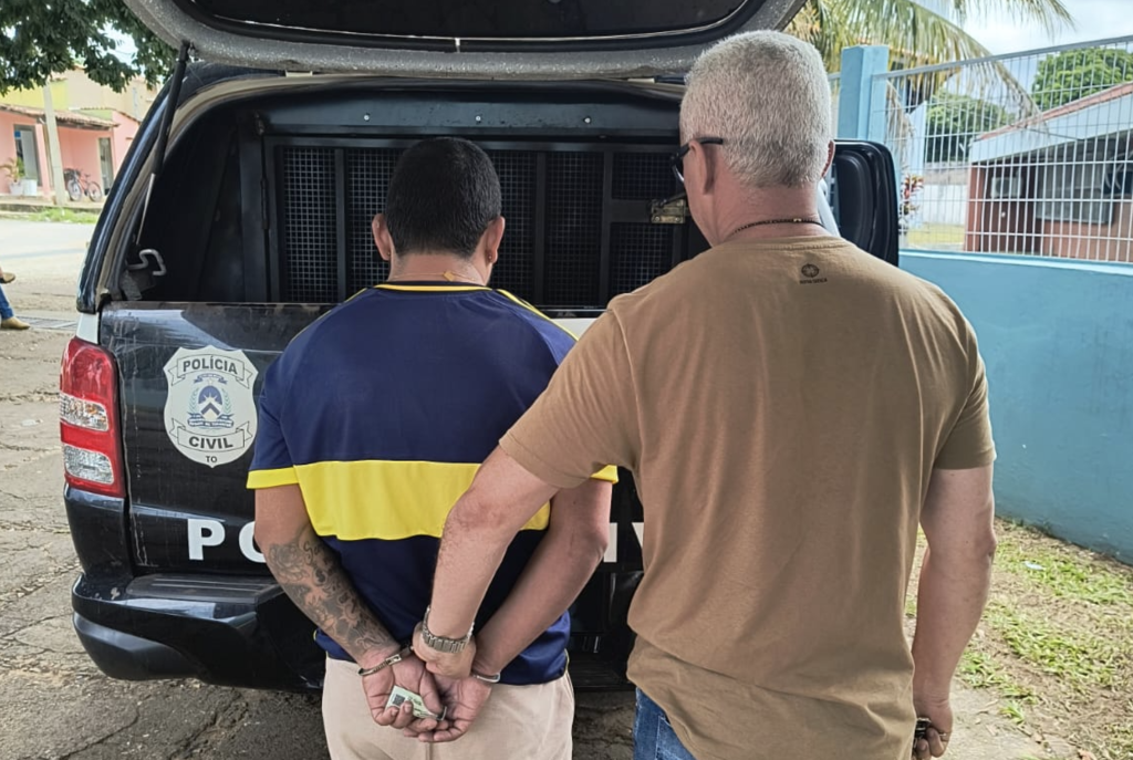 Polícia Civil cumpre mandado de prisão e captura condenado por estupro em Dianópolis