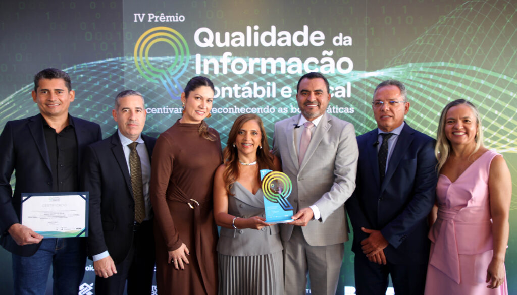 Governo do Tocantins conquista 1º lugar nacional no Prêmio Qualidade da Informação Contábil e Fiscal